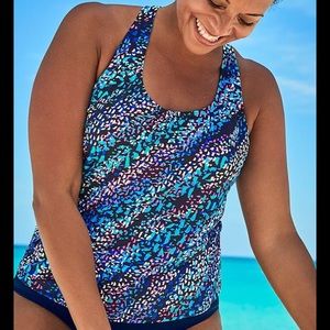 Swimsuits For All NWT Racerback Tankini Top, 20